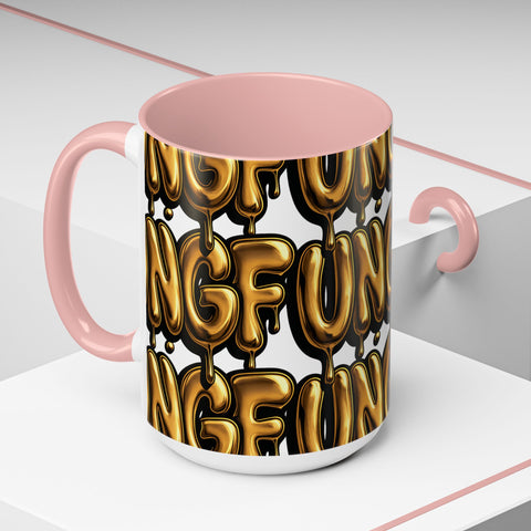 UNGF THROWIE – TASSE "GOLD DRIP"