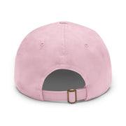 UG VIBES – Gorra negra de papá con parche de cuero UNGF