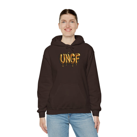 UG THROWIE "GOLD DRIP" - SWEAT À CAPUCHE
