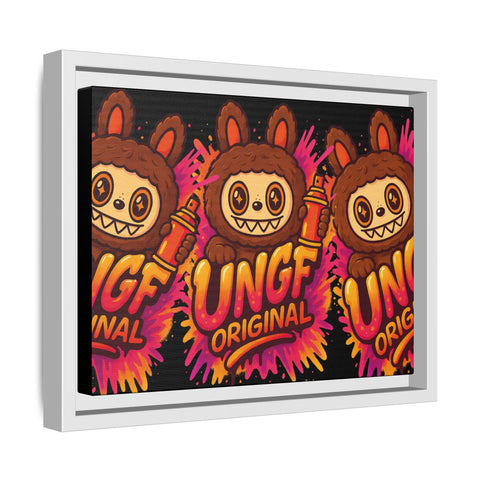 UNGF Bunny Pop – Limited Edition Funky Street Art Canvas