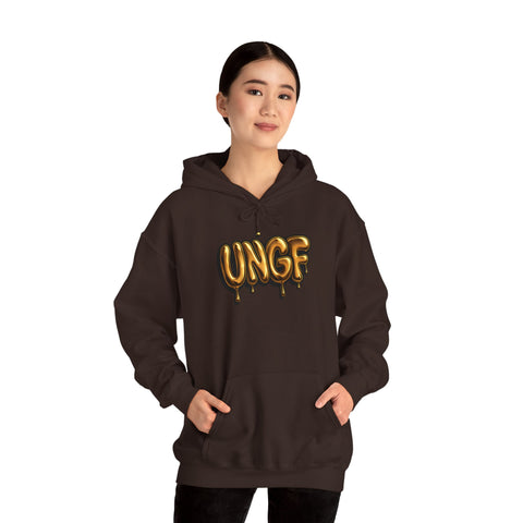 UG THROWIE "GOLD DRIP" - SWEAT À CAPUCHE