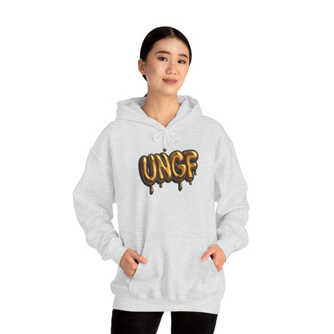 UG THROWIE "GOLD DRIP" - SWEAT À CAPUCHE