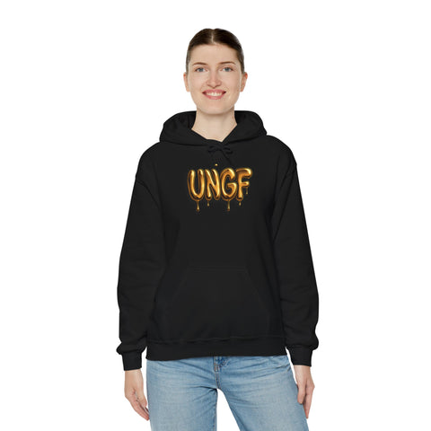 UG THROWIE "GOLD DRIP" - SWEAT À CAPUCHE
