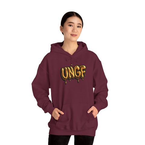 UG THROWIE "GOLD DRIP" - SWEAT À CAPUCHE