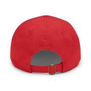 UG VIBES – Gorra negra de papá con parche de cuero UNGF