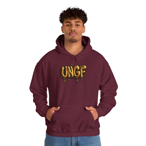 UG THROWIE "GOLD DRIP" - SWEAT À CAPUCHE