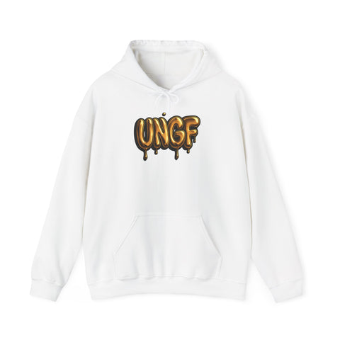 UG THROWIE "GOLD DRIP" - SWEAT À CAPUCHE