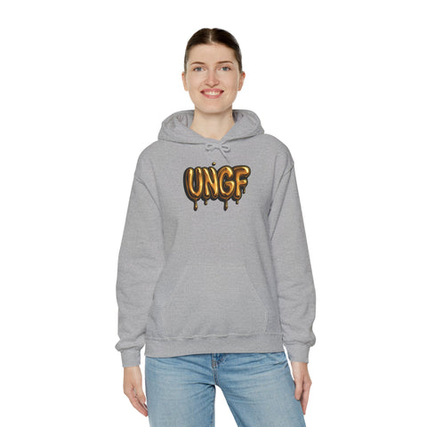 UG THROWIE "GOLD DRIP" - SWEAT À CAPUCHE