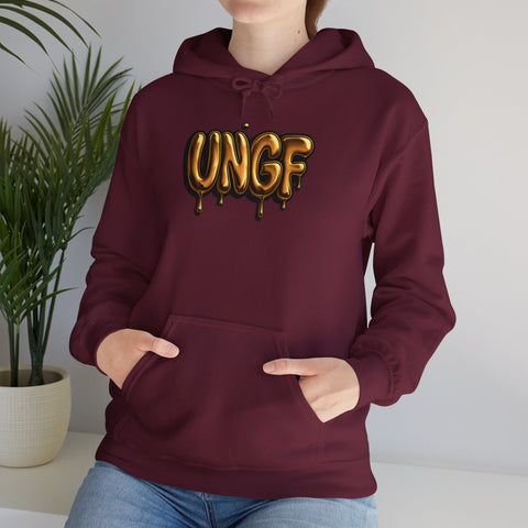 UG THROWIE "GOLD DRIP" - SWEAT À CAPUCHE