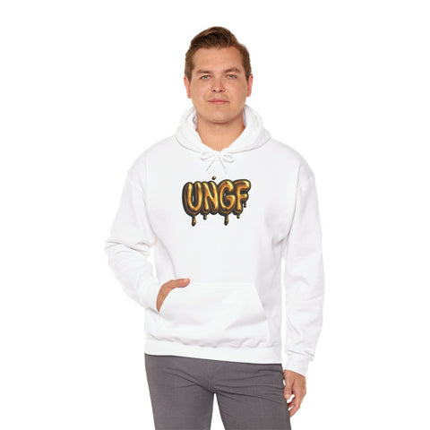 UG THROWIE "GOLD DRIP" - SWEAT À CAPUCHE