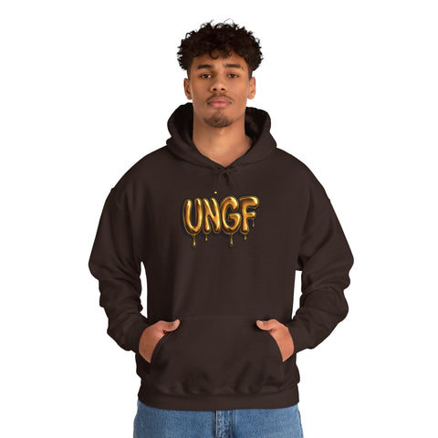 UG THROWIE "GOLD DRIP" - SWEAT À CAPUCHE
