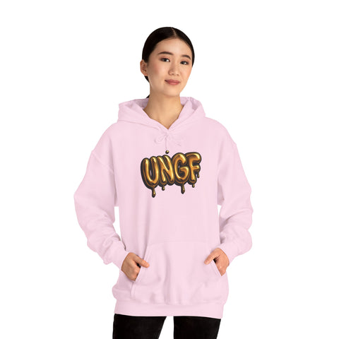 UG THROWIE "GOLD DRIP" - SWEAT À CAPUCHE