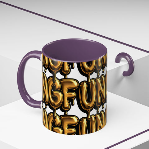 UNGF THROWIE – TASSE "GOLD DRIP"