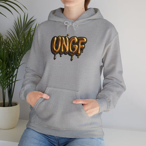UG THROWIE "GOLD DRIP" - SWEAT À CAPUCHE