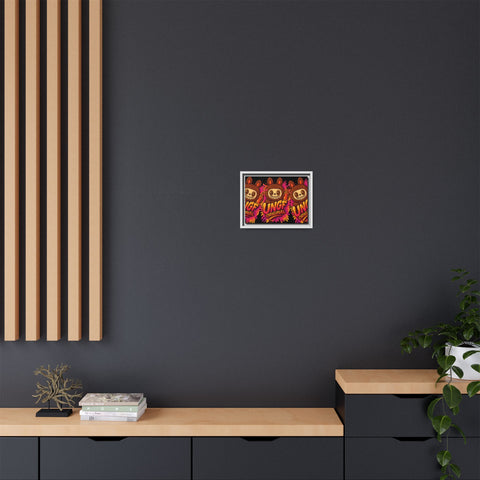 UNGF Bunny Pop – Limited Edition Funky Street Art Canvas