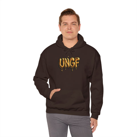 UG THROWIE "GOLD DRIP" - SWEAT À CAPUCHE