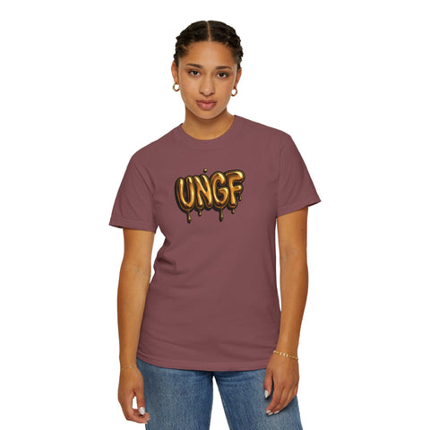 UG THROWIE "GOLD DRIP" - T-SHIRT