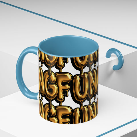UNGF THROWIE – TASSE "GOLD DRIP"