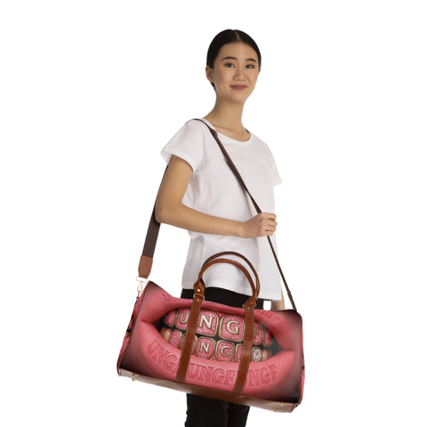 UNGF ORIGINAL – DRIP GOLD TRAVEL BAG