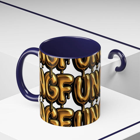 UNGF THROWIE – TASSE "GOLD DRIP"