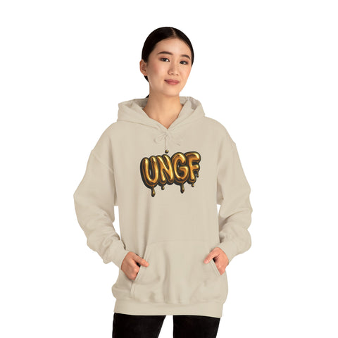 UG THROWIE "GOLD DRIP" - SWEAT À CAPUCHE