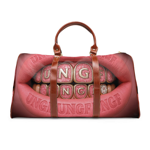 UNGF ORIGINAL – DRIP GOLD TRAVEL BAG