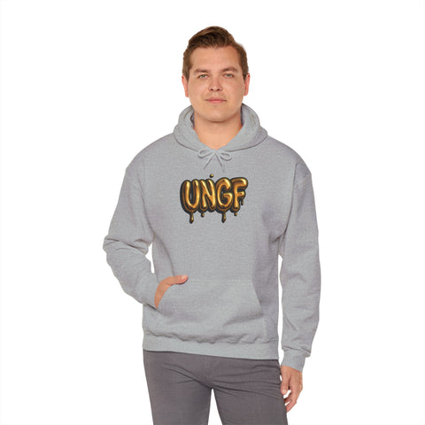 UG THROWIE "GOLD DRIP" - SWEAT À CAPUCHE