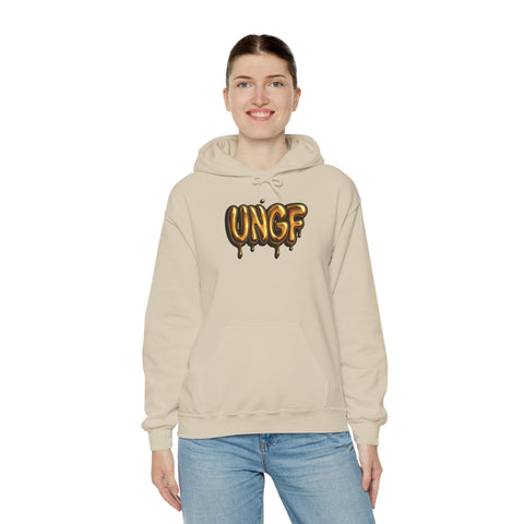 UG THROWIE "GOLD DRIP" - SWEAT À CAPUCHE
