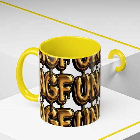 UNGF THROWIE – TASSE "GOLD DRIP"