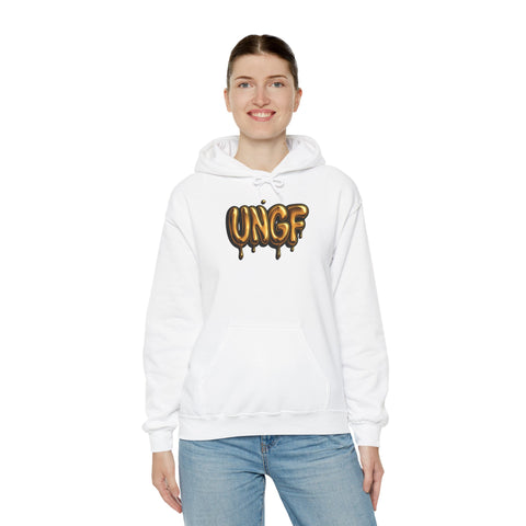 UG THROWIE "GOLD DRIP" - SWEAT À CAPUCHE