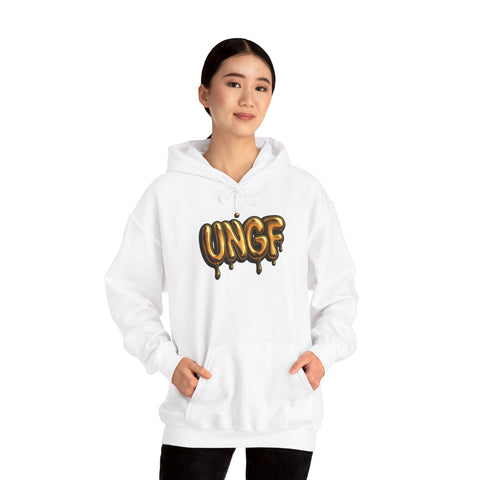 UG THROWIE "GOLD DRIP" - SWEAT À CAPUCHE