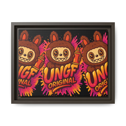 UNGF Bunny Pop – Limited Edition Funky Street Art Canvas