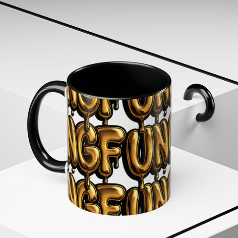 UNGF THROWIE – TASSE "GOLD DRIP"