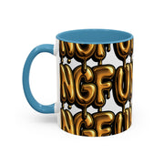 UNGF THROWIE – TASSE "GOLD DRIP"