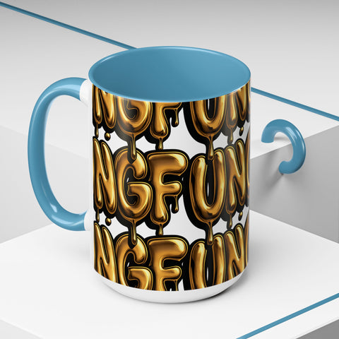 UNGF THROWIE – TASSE "GOLD DRIP"