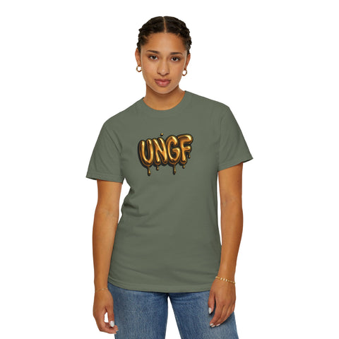 UG THROWIE "GOLD DRIP" - T-SHIRT