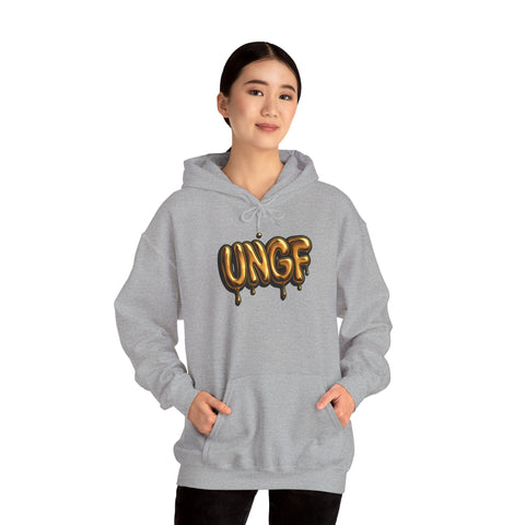 UG THROWIE "GOLD DRIP" - SWEAT À CAPUCHE