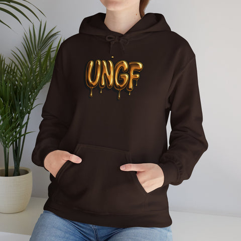 UG THROWIE "GOLD DRIP" - SWEAT À CAPUCHE