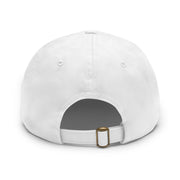 UG VIBES – Gorra negra de papá con parche de cuero UNGF