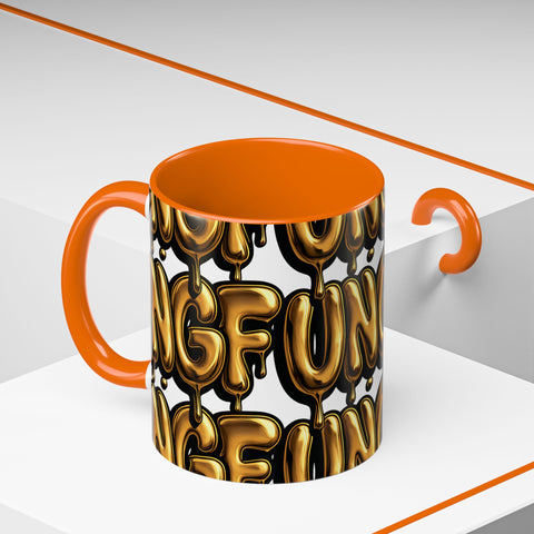 UNGF THROWIE – TASSE "GOLD DRIP"