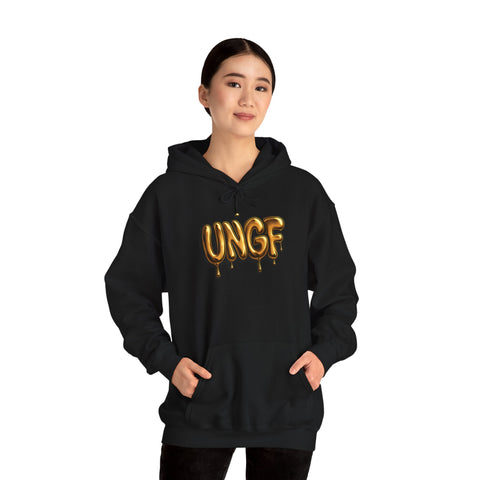 UG THROWIE "GOLD DRIP" - SWEAT À CAPUCHE