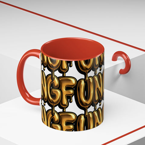 UNGF THROWIE – TASSE "GOLD DRIP"