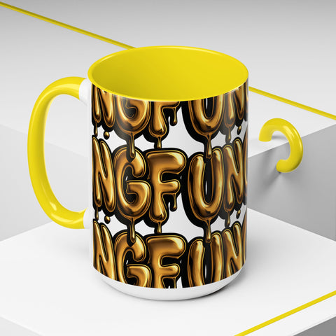 UNGF THROWIE – TASSE "GOLD DRIP"