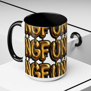 UNGF THROWIE – TASSE "GOLD DRIP"