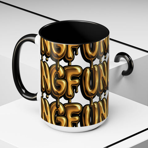UNGF THROWIE – TASSE "GOLD DRIP"