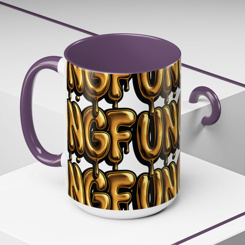 UNGF THROWIE – TASSE "GOLD DRIP"