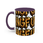UNGF THROWIE – TASSE "GOLD DRIP"