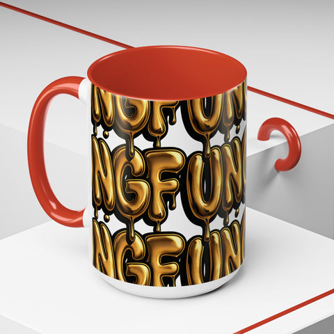 UNGF THROWIE – TASSE "GOLD DRIP"