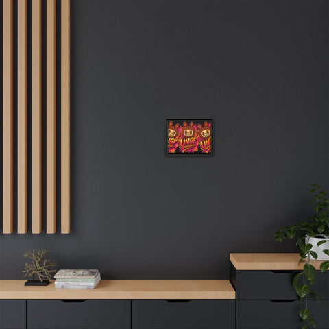 UNGF Bunny Pop – Limited Edition Funky Street Art Canvas