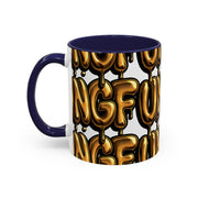 UNGF THROWIE – TASSE "GOLD DRIP"